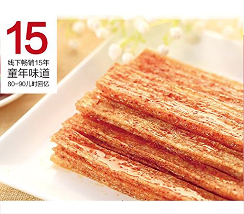 Chaoshan@wei Long Latiao Spicy Gluten New Package (340g(68g5 大辣条)) image 3