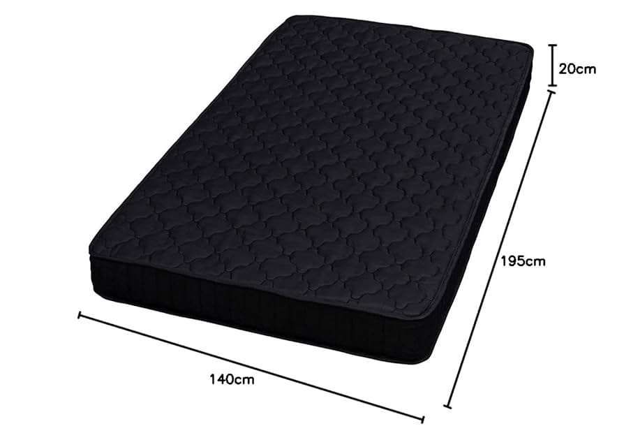 アイリスプラザ ポケットコイルマットレス セミダブル 極厚20cm 硬 ブラック Amazon.co.jp: アイリスプラザ 高密度ポケットコイルマットレス