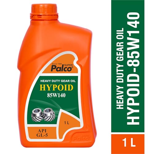 Image of PALCO Hypoid 85W140 Heavy Duty Gear Oil 1 Litre (Pack of 1), API GL-5 Gear Oil for Car and Commercial Vehicles, Manual Gearbox & Axles, High Load Protection & Smooth Shifting