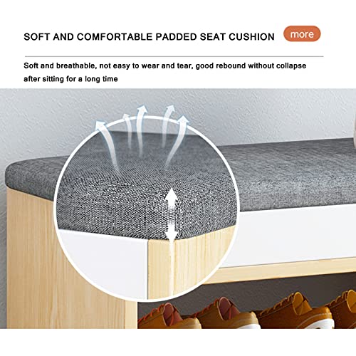 Banc de rangement grande capacité pour libérer l'espace d'entrée - 6