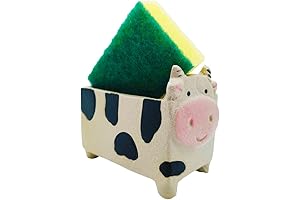 Cow Sponge Holder Farmhouse Kitchen Decor Home Decor Cow Decor