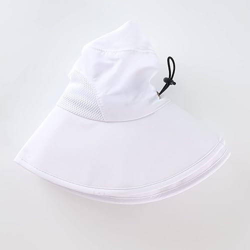 Miniatura 8 de Home Prefer UPF50+ Sombrero de sol para hombre, sombrero de pesca de ala ancha, sombrero de pescador de safari para mujer