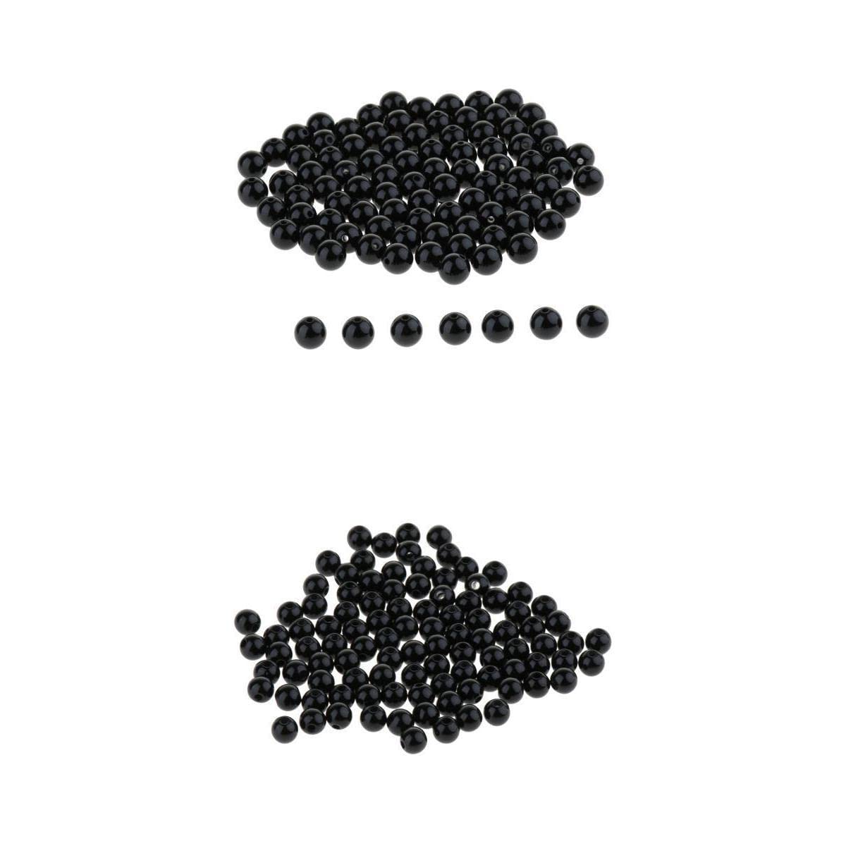 ATORSE 200Pcs Black PVC Safety Eyes Kits for Teddy Bear Doll DIY Making 8mm 6mm-image-17