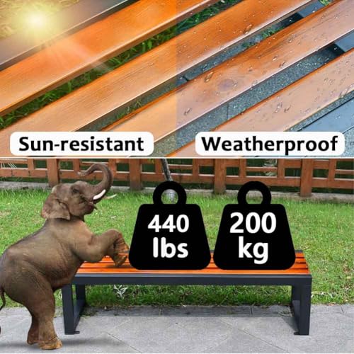 Banc de jardin anti-rouille pour résoudre le problème du mobilier extérieur abîmé - 6