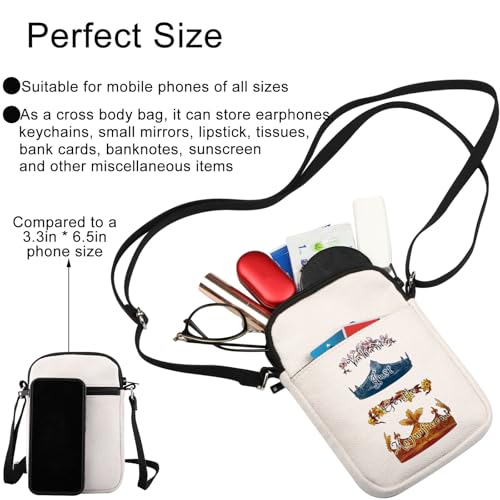 JNIAP The Kings And Queens Inspired Crossbody Bag Fantasy Book Gifts Valiant Just Gentlec Magnificent Fantasy Merchandise3
