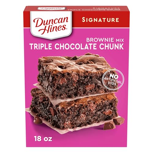 Duncan Hines Brownie Mix, Triple Chocolate...