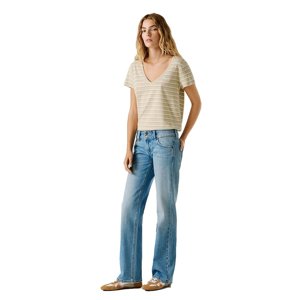 Pepe Jeans Straight Jeans LW Venus Donna