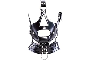 Mystical Mane: Leather Masks Masquerade Horse Type Mouth Masks for Enchanting Costume Parties