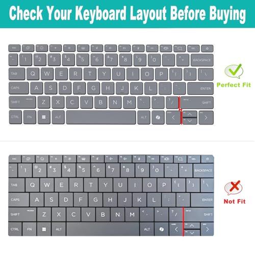 Protector de teclado para HP OmniBook X 14-fe serie miniatura 2