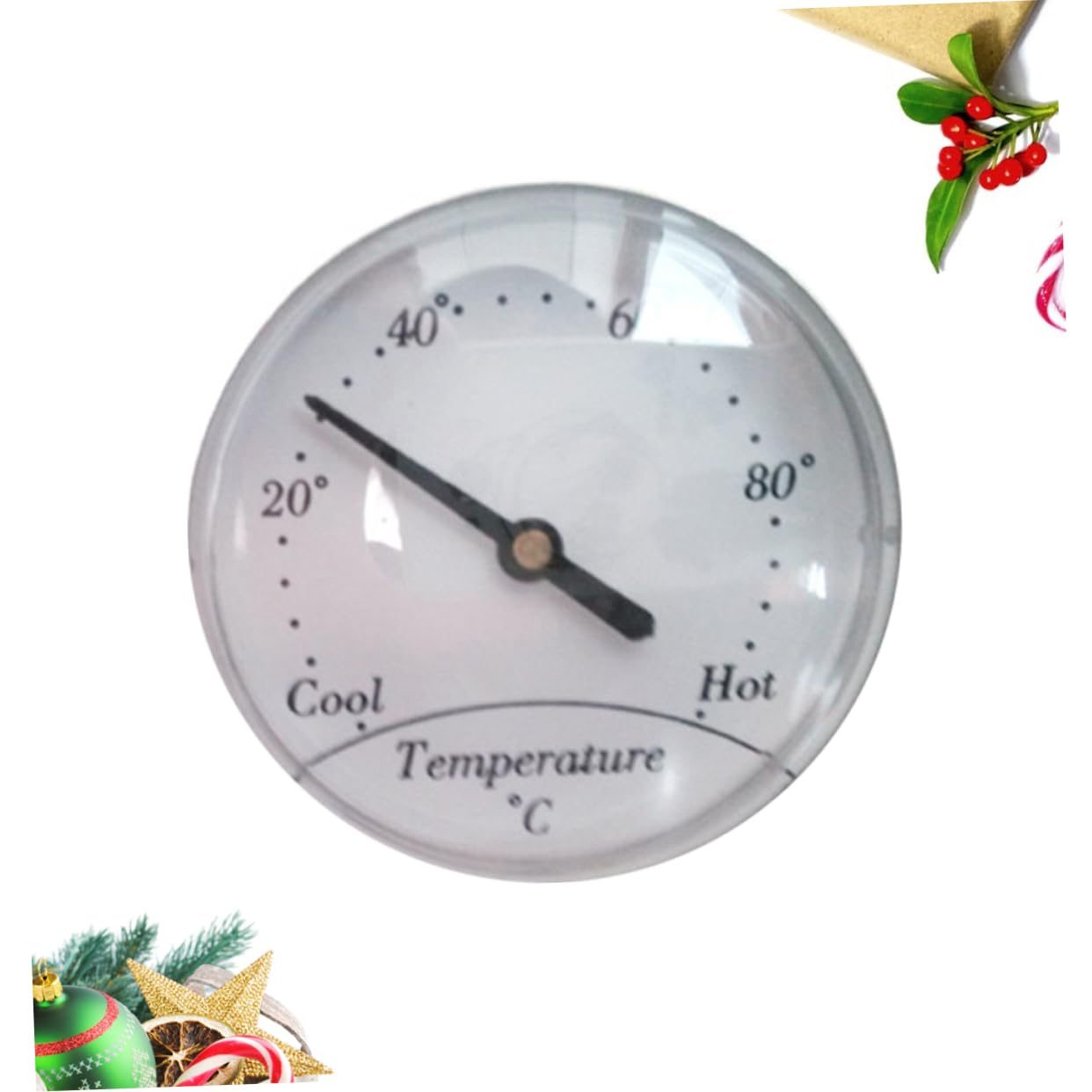 VINTORKY Liquid Thermometer Dual Temperature for Hot Water Oil Tanks Sauna Use and Easy to Read Range