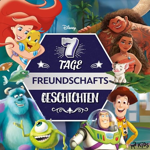 Page de couverture de Disney - 7 Tage Freundschaftsgeschichten