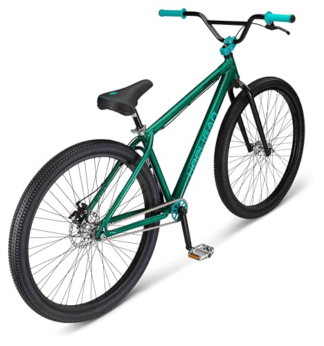 Mongoose Hooligan AL Adult, Fat Tire BMX Bike, Lightweight