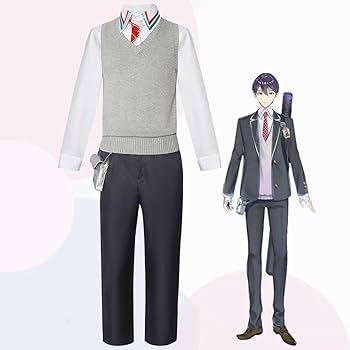 Amazon.co.jp: 剣持刀也 コスプレ 衣装セット 剣持刀子 ウイッグ