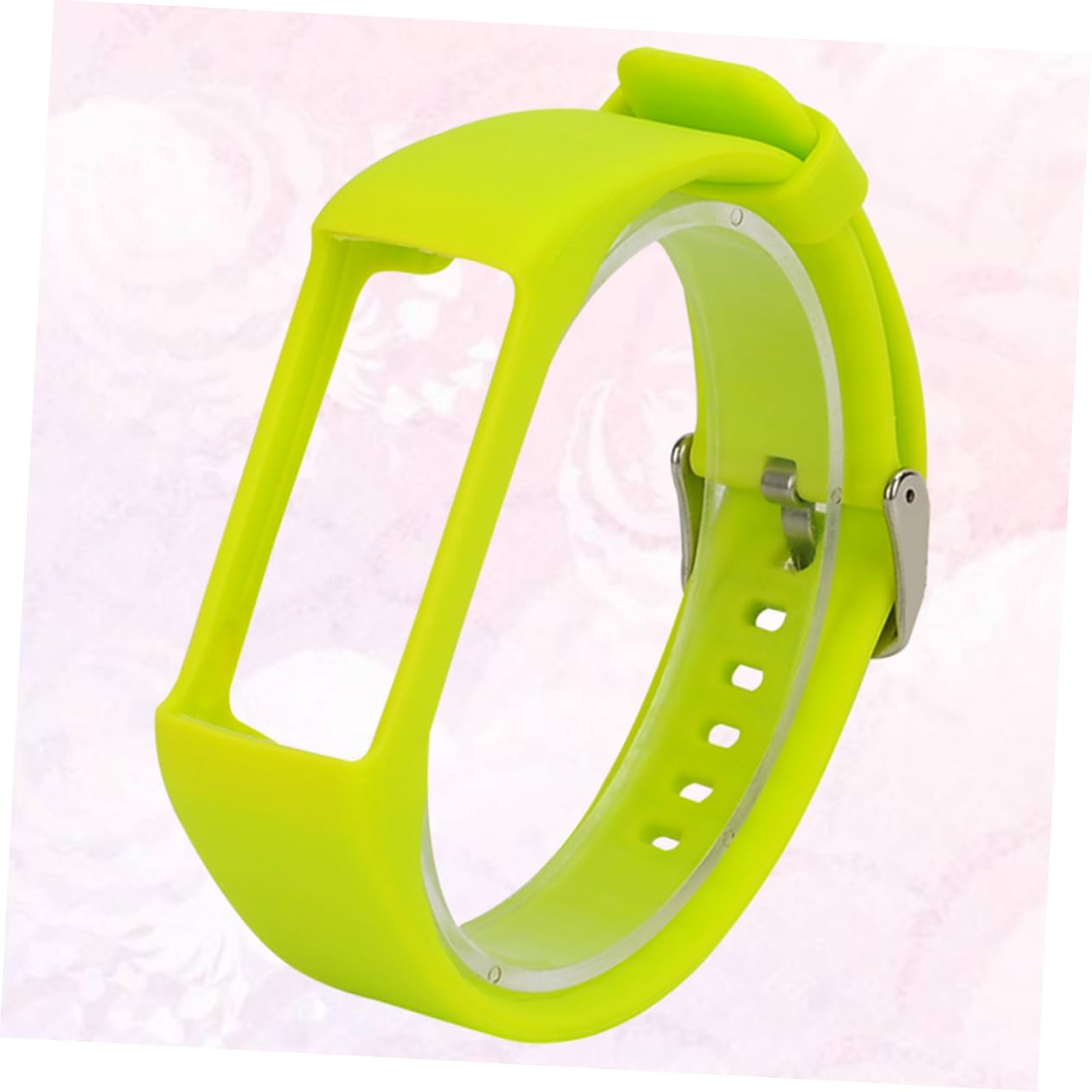 Artibetter 3piezas Correa De Reloj De Silicona Para Pulsera Inteligente De Moda Color Lima Diseño Cómodo y Estiloso Para Uso Diario