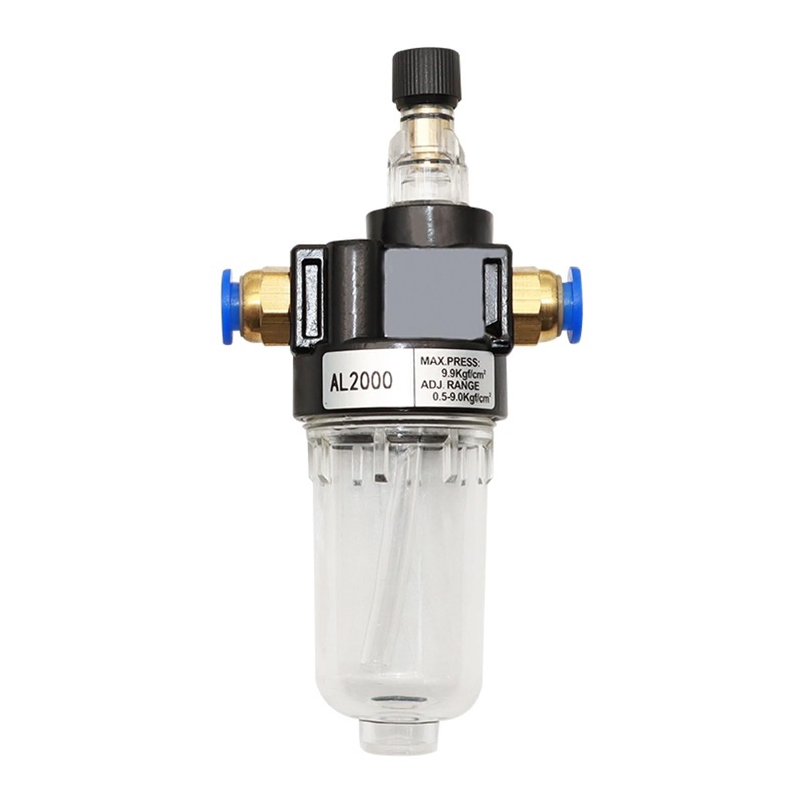 Jwvialel Al-Eu(Smpm20) Al2000 Pneumatic Air Source Treatment Unit Lubricator Filter G1/4Inch Port Compressor 1Pcs(Al-Eu(Smpm20))