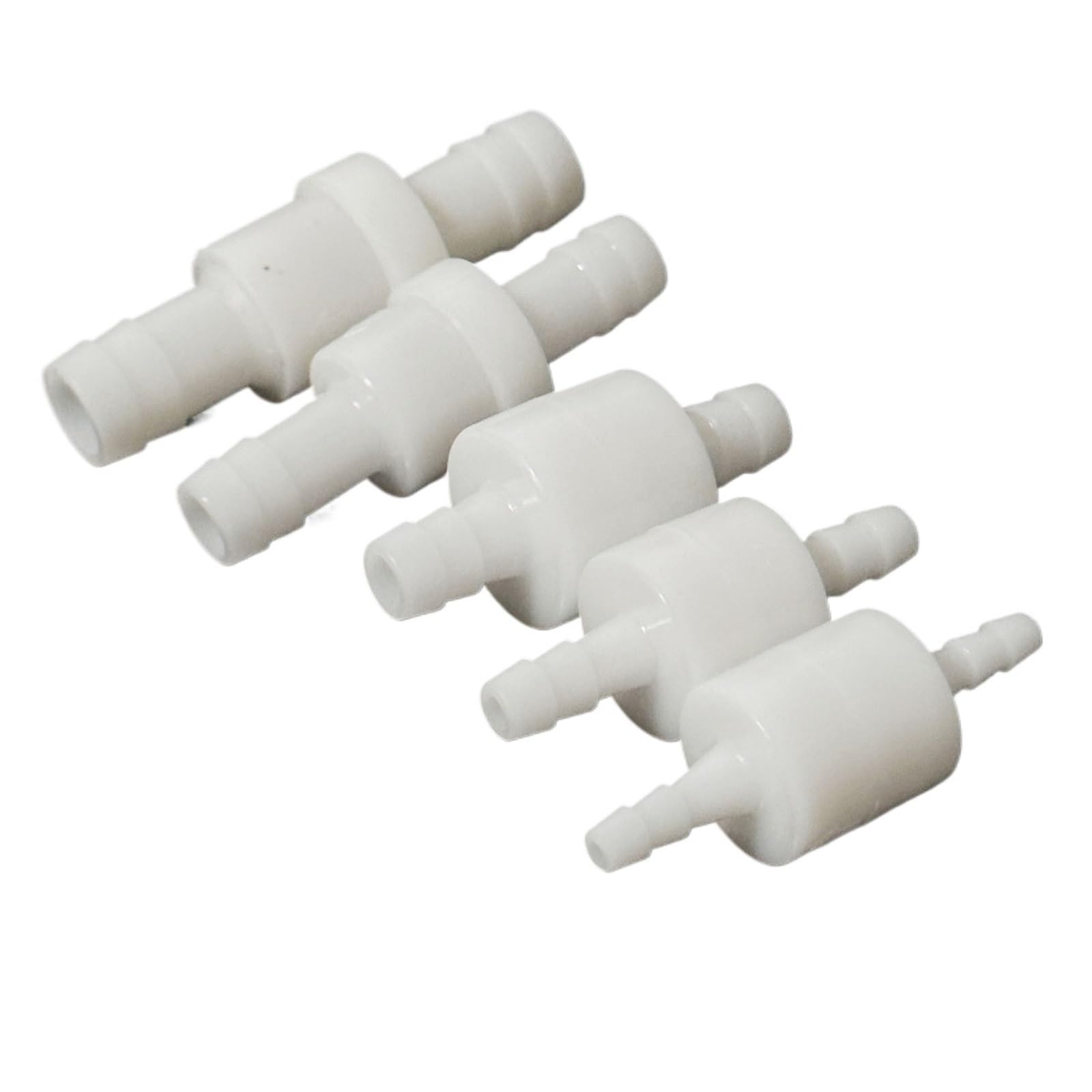 Uyzndkvsi 4Mm 1Pcs Plastic Check Non-Return 1-Way Valve 6Mm 8Mm 10Mm 12Mm(4Mm)