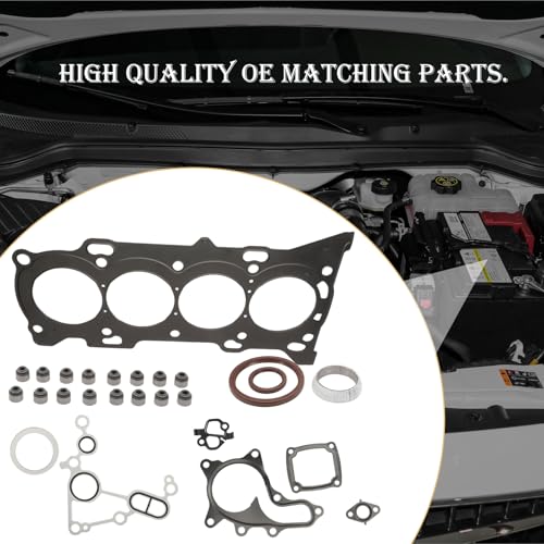 Image of Cylinder Engine Head Gasket Set Compatible for Camry /RAV4 2.5L 2009-2019, for Scion tc 2.5L 2011-2016, for Highlander /Sienna /Venza 2.7L 2009-2019 Engine Head Gasket Set Replaces# HS26562PT
