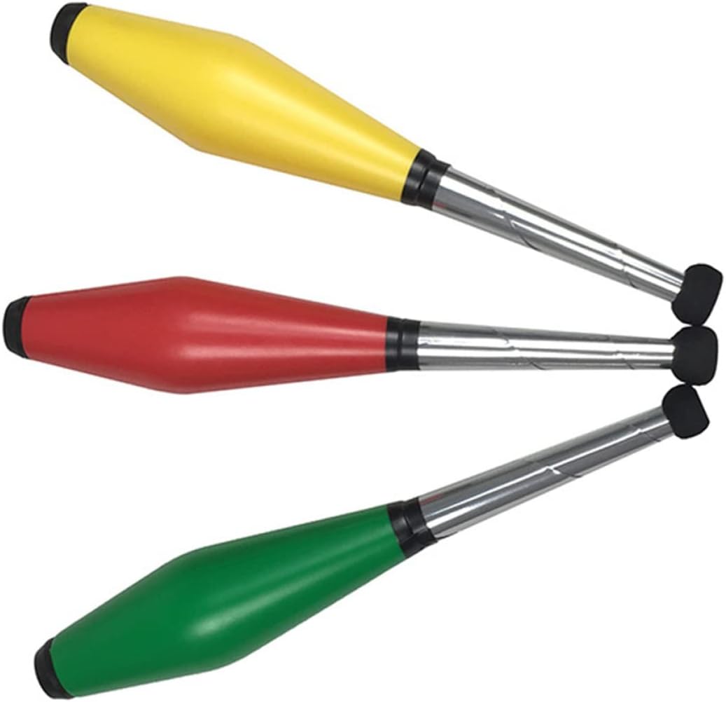 ibasenice Juggling Rings Set 3 Pcs Juggling Juggling pins