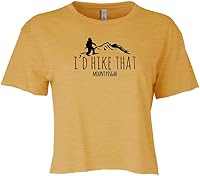 Vista 23 de Women's Screen Printed Crop Tee, Shirts With Sayings