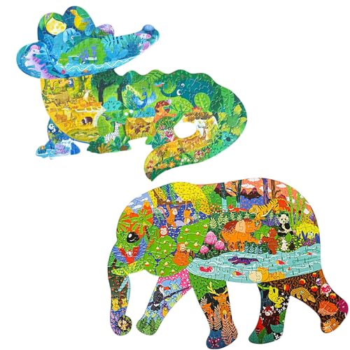 Puzzles for Kids Ages 4-8,8-10, 154 Piece