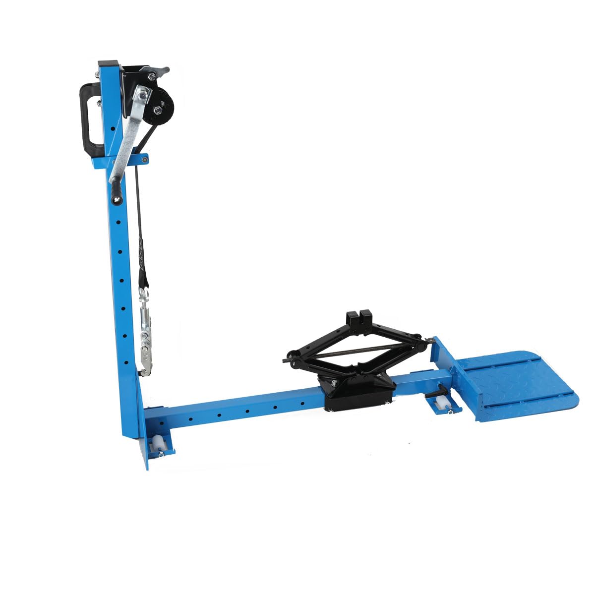 Estrattore per La Riparazione di Ammaccature Regolabile 600 kg con Ganci A Otto Punte, Altezza 100-920 Mm, Rotazione 120°, Kit Riparazione Carrozzeria Auto Officina