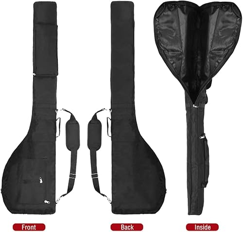 Miniatura 3 de Number-one Bolsa de golf para palos de golf, portátil, plegable, bolsa de viaje para 8-10 palos de golf, mini bolsas de golf impermeables para