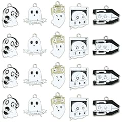 20pcs-Ghost Charms-21~28mm