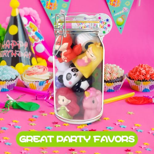 Oriate Märchen Fingerpuppen Kleinkind Spielzeug, Geschichten Zeit Puppets Spielzeug mit Pretend Play Stage, Badespielzeug für Kleinkinder mit Aufbewahrungstasche, 12m+ 10 Pcs