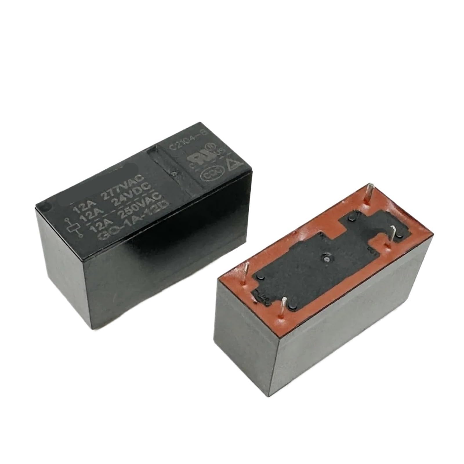 Relais GO-1A-2D 12V 12A 8 broches assurant une commutation électrique stable