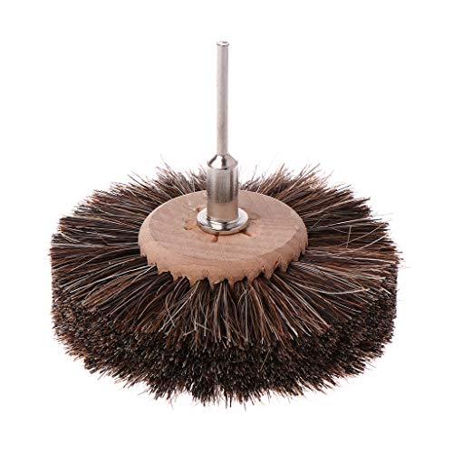 Image of 1pcs Abrasive Sisal Filament and Horse Hair Brush Polishing Grinding Buffing Wheel Woodworking for Furniture Rotary Drill Tools Power Tool Accessories