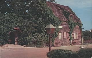 Oldest Wooden School House, American Revolution Era St. Augustine, Florida FL Original Vintage Postcard