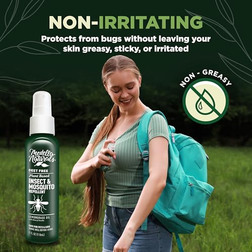 Image of Medella Naturals Insect & Mosquito Repellent, DEET-Free Naturally Derived Formula, Kid and Pet Friendly, Made in The USA, 4 Ounce Spray Bottle