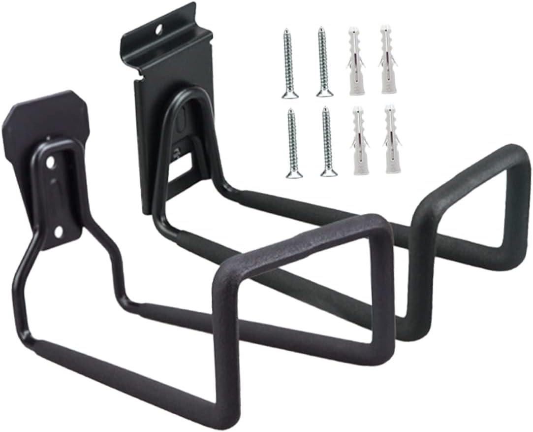 2pcs Heavy-Duty Tool Hooks for Garage Storage Wall-Mounted Extension Cord Holders for Organizing Garage Shed and Workshop Spaces
