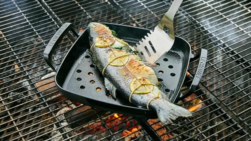 Image of Le Creuset Stainless Steel Outdoor Grilling Tools 3-Piece Set