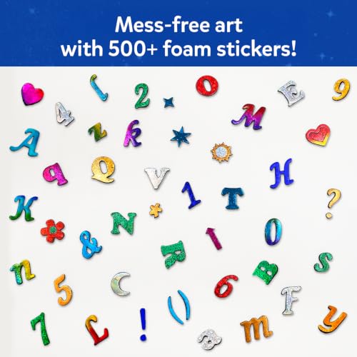 Image of Skillmatics Foil Fun - Letter & Number Stickers, Mess-Free Art