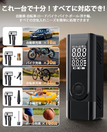 ZGZUXO ZGZUXO 電動空気入れ5642 の商品画像 4
