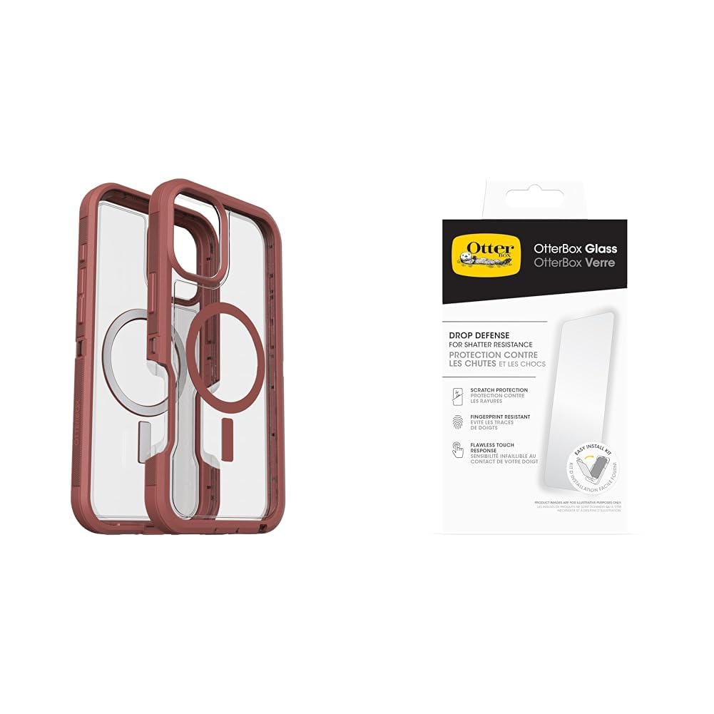 Coque Defender XT MagSafe iPhone 16 Plus OtterBox antichoc transparente - 2