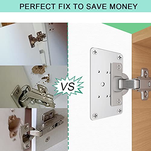 6 Pezzi Piastra di Riparazione della Cerniere