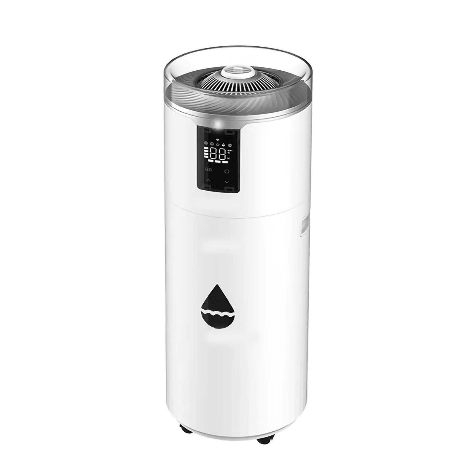 Umidificatore Smart New 17L Grande capacità Grande Nebbia Umidificatore Ufficio Commerciale Industriale Atomizzatore Spray Casa Camera da Letto Supermercato Frutta E Ver,Doppio Nucleo