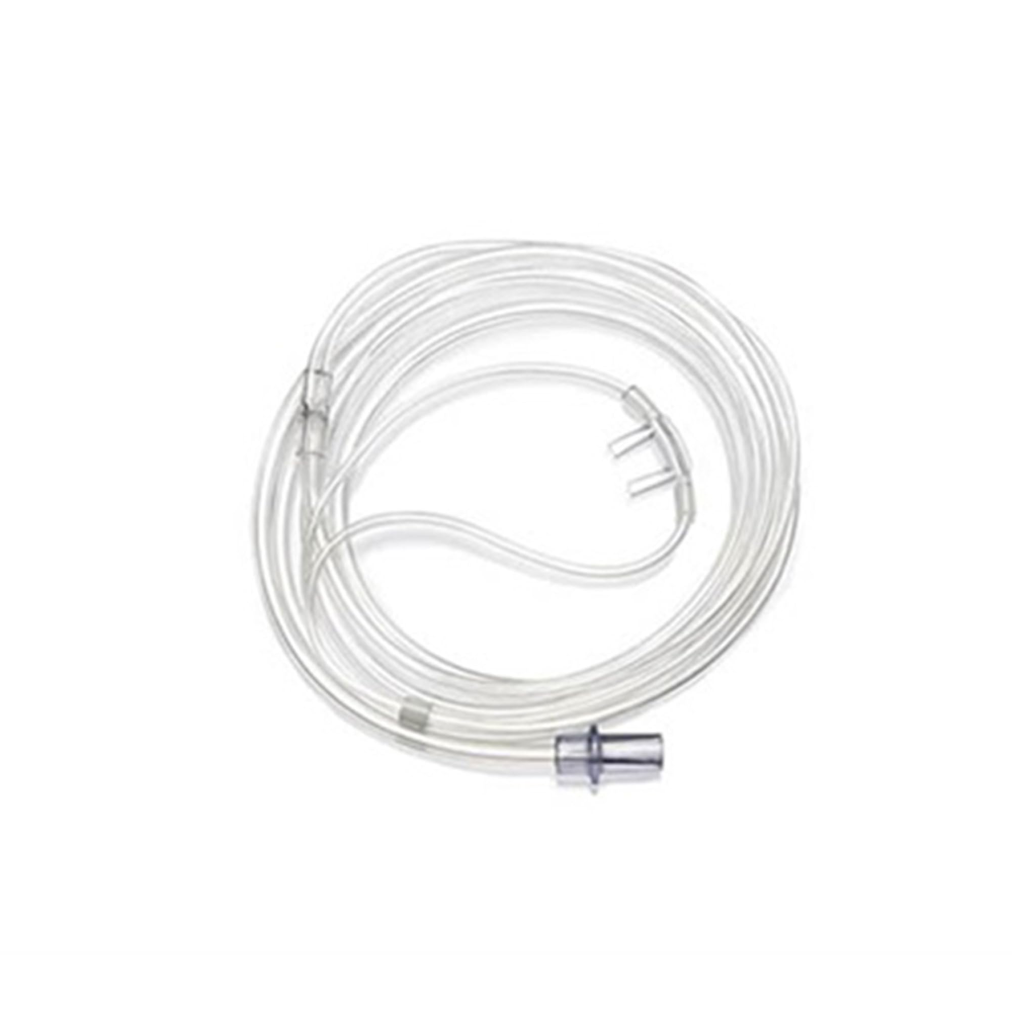 Straight Prong Adult Nasal Cannula with 5 M Tubing | Extra Long | Multi-Channel Kink Resistant | Extra Soft to Help with discomfort | Gentle and Comfortable