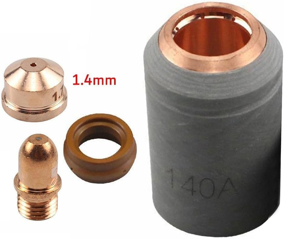 Consumibles A141 antorcha plasma con electrodo de cobre y boquilla 1.1mm juego de 4 piezas 2