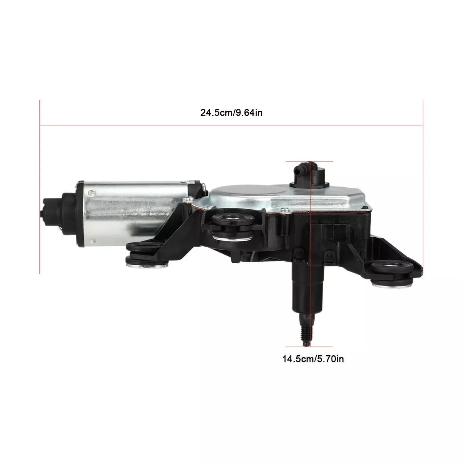 Moteur Essuie-glace Arrière Avec Faisceau Pour Audi A1 8X A6 C7 4G Q3 8U 2012-2018 - Remplace 4G9955711A, 4G9955711C... - 6