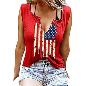 MAIHUN American Flag Tank Tops for ...