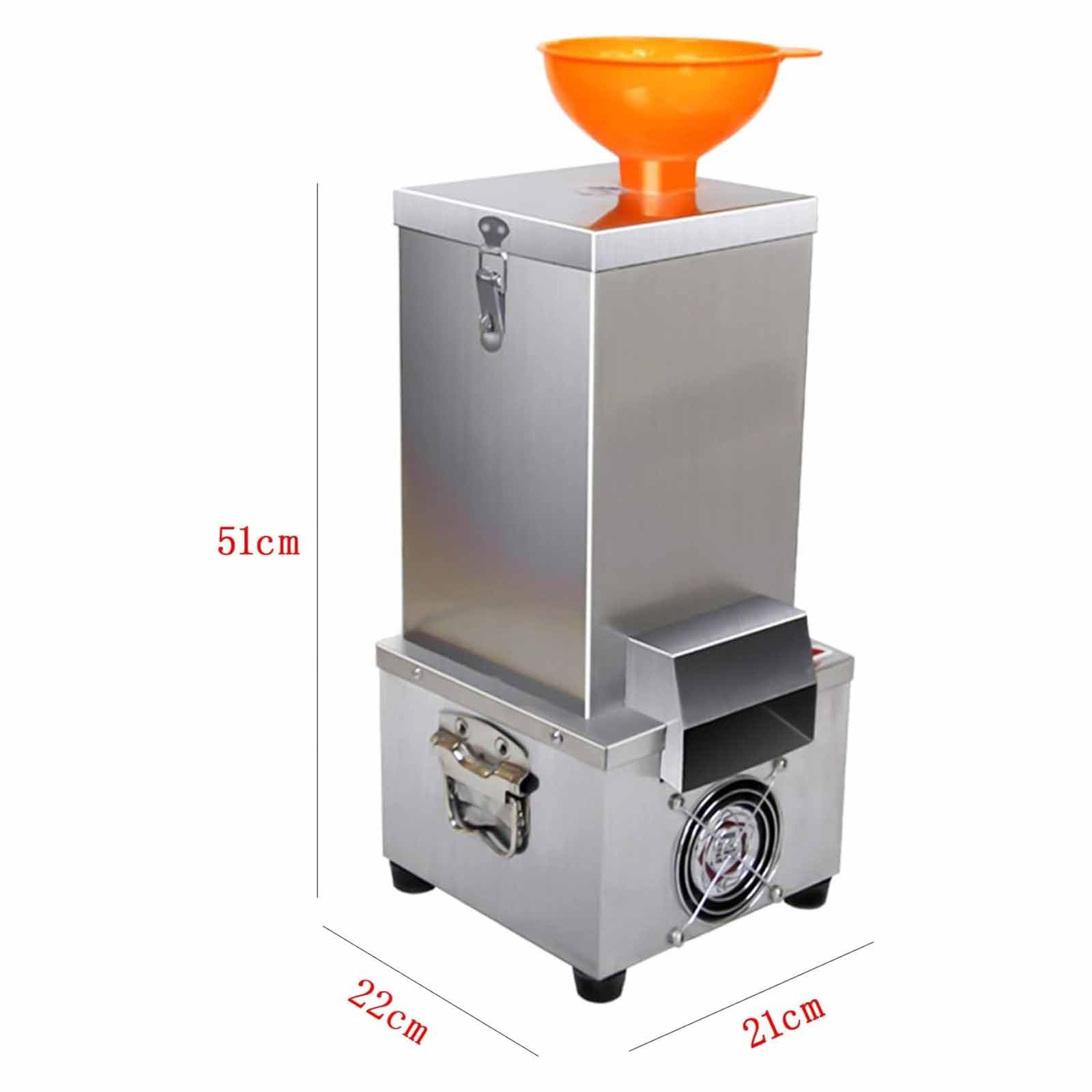 Komercyjna elektryczna maszyna do obierania czosnku ze stali nierdzewnej o mocy 25 kg/h, maszyna do oddzielania czosnku o mocy 200 W, automatyczna obieraczka do czosnku, narzędzie do obierania do ku
