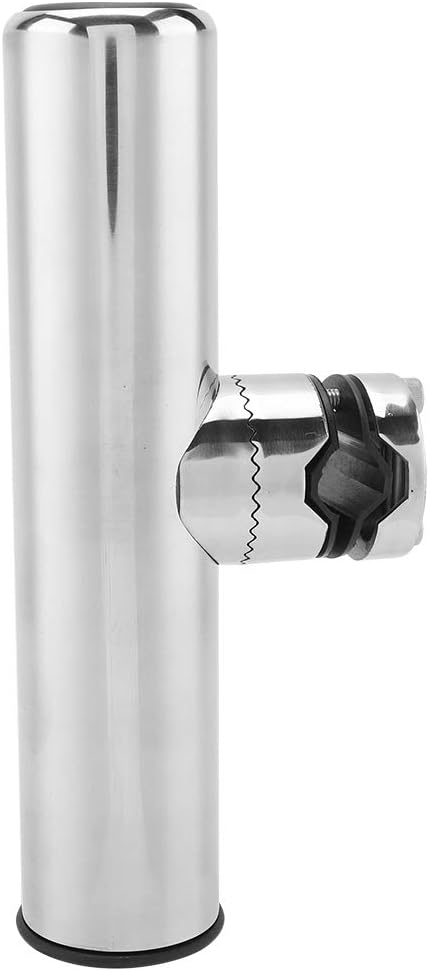 Boat釣り竿ホルダー、アンチラストステンレス鋼海洋釣り竿ホルダー、調整可能なクランプ釣りロッドサポートラック用レールのサポートラッ