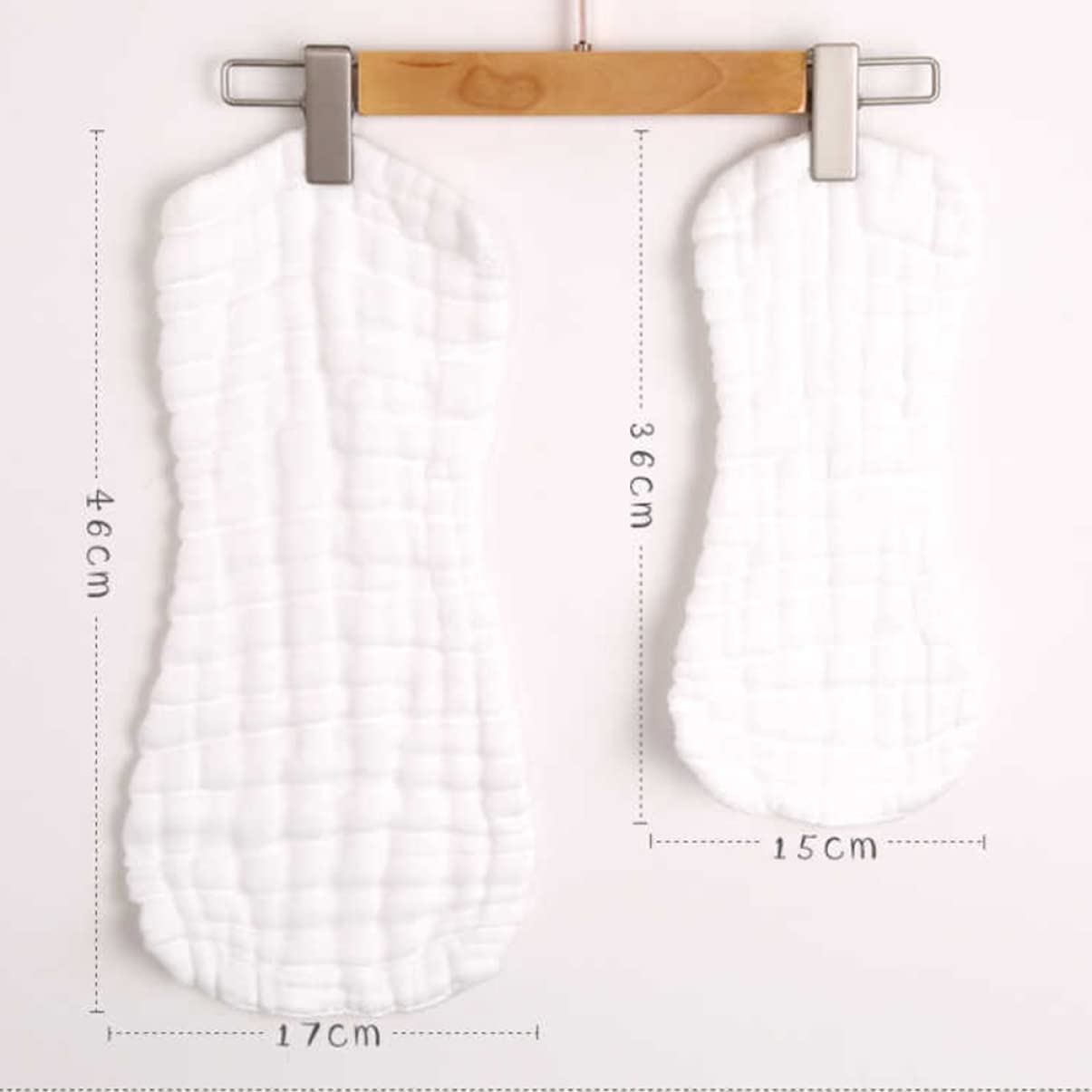 ifundom Infant Diaper Pure Cotton Nappies Reusable Diapers for Toddlers Leakproof Easy to Clean