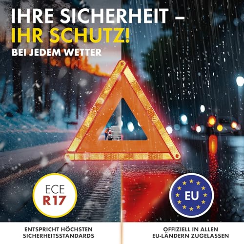Triangle ECE R27 WALSER avec boîte pour signalisation panne - 2
