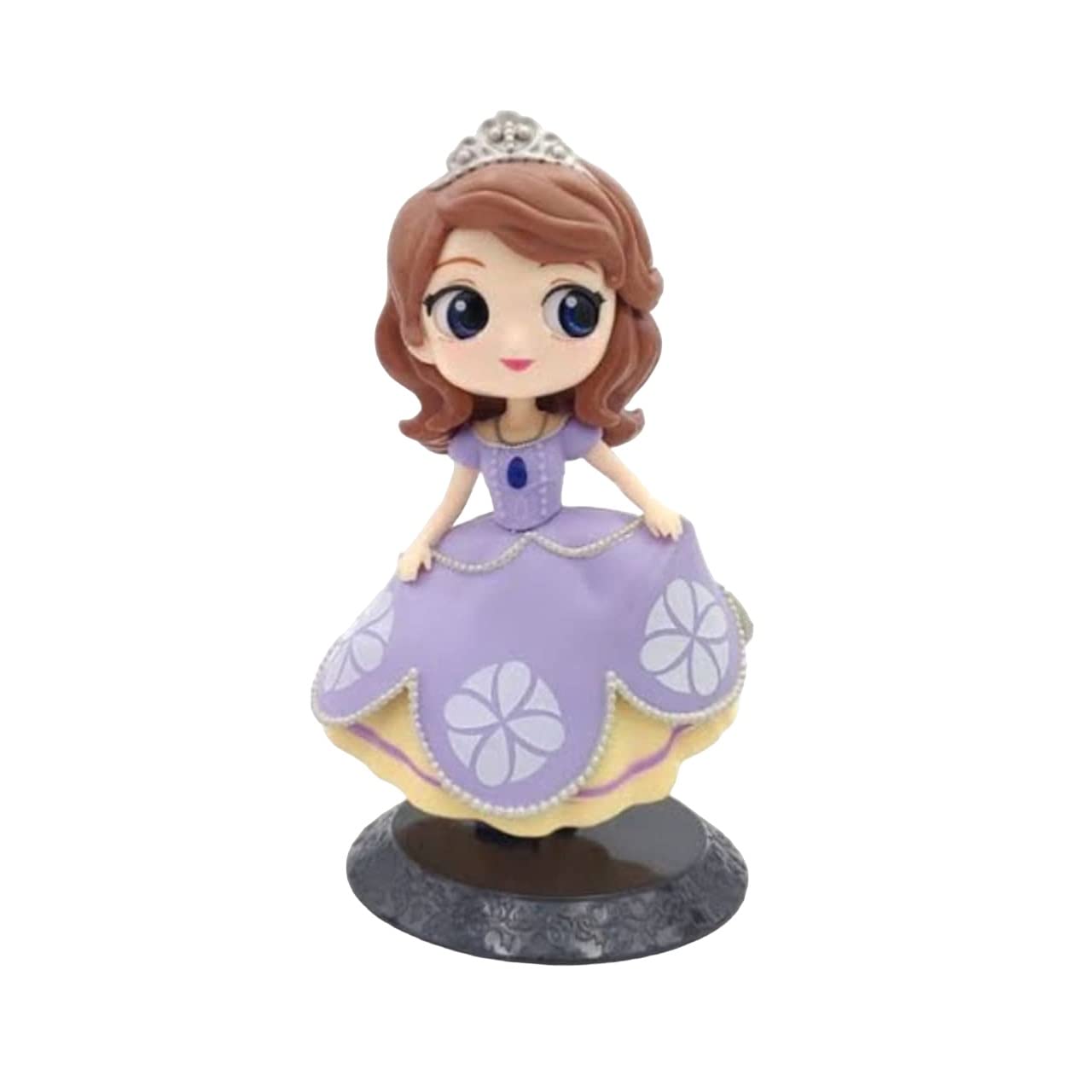 PINAKA Cute Princess Sofia Figure with Stand for Car Dashboard, Decoration, Cake, Office Desk & Study Table Figurines | 15 CMS |