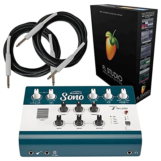 Audient Sono bundel met FL Studio Producer Edition en instrumentkabels