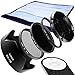 Produktbild LUMOS Fernauslöser RC-6 Gegenlichtblende EW-73B Objektivdeckel Polfilter UV ND Filter Set 67mm | Zubehör passt zu kompatiblem Canon EOS Kamera Objektiv 18-135mm Kit